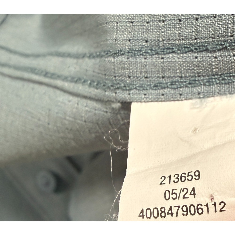 FLX Urban Commuter Performance Long Sleeve Tech Shirt Mens Slate Blue - XXL Slim - Picture 5 of 11
